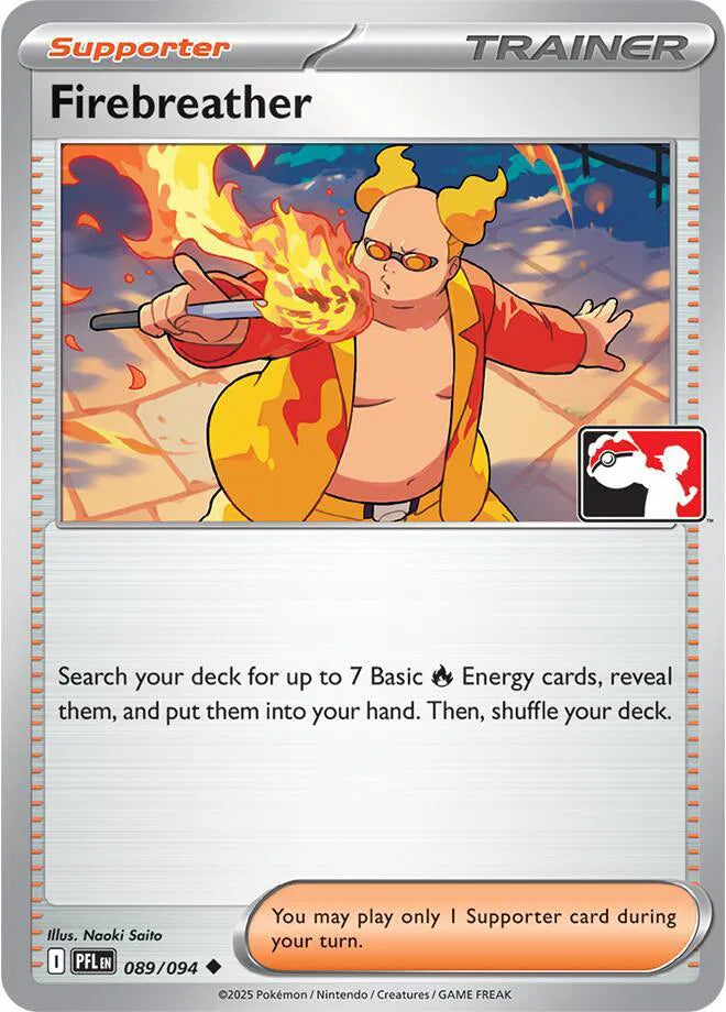 Firebreather - 089/094 · Normal (Prize Pack Series One)