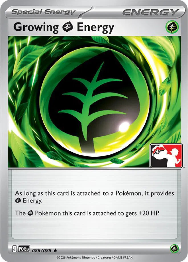 Growing Grass Energy - 086/088 (Prize Pack Series One)
