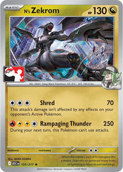 N's Zekrom - 155/217 (Prize Pack Series One)