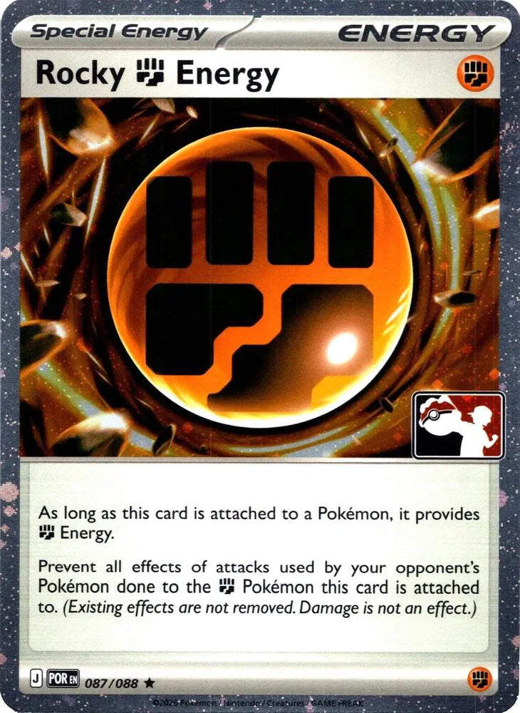 Rocky Fighting Energy - 087/088 (Cosmos Holo) (Prize Pack Series One)