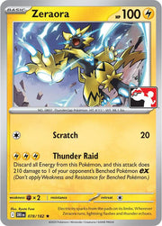 Zeraora - 078/182 (Prize Pack Series One)