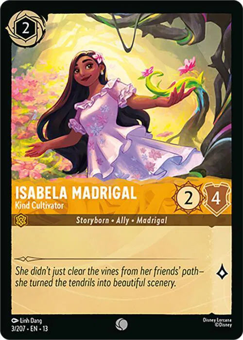 Isabela Madrigal - Kind Cultivator 3/207 · Normal (Attack of the Vine!)