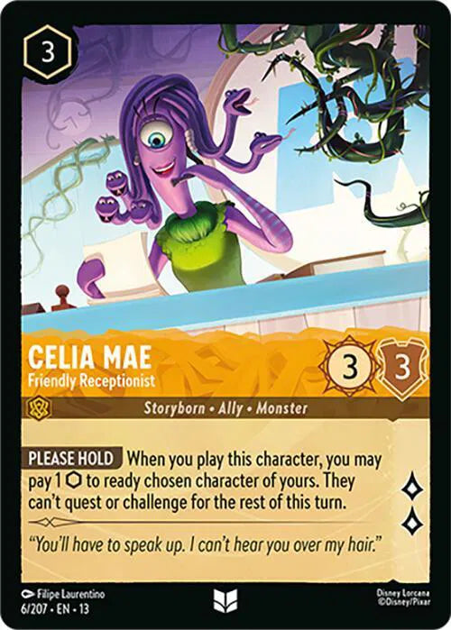 Celia Mae - Friendly Receptionist 6/207 · Normal (Attack of the Vine!)