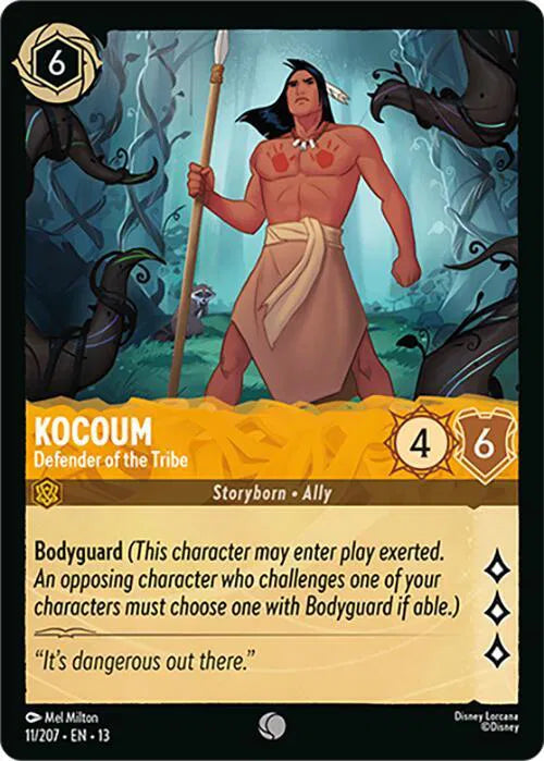 Kocoum - Defender of the Tribe 11/207 · Normal (Attack of the Vine!)