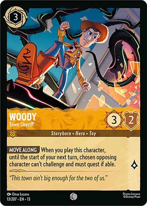 Woody - Town Sheriff 13/207 · Normal (Attack of the Vine!)