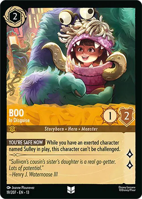 Boo - In Disguise 19/207 · Normal (Attack of the Vine!)