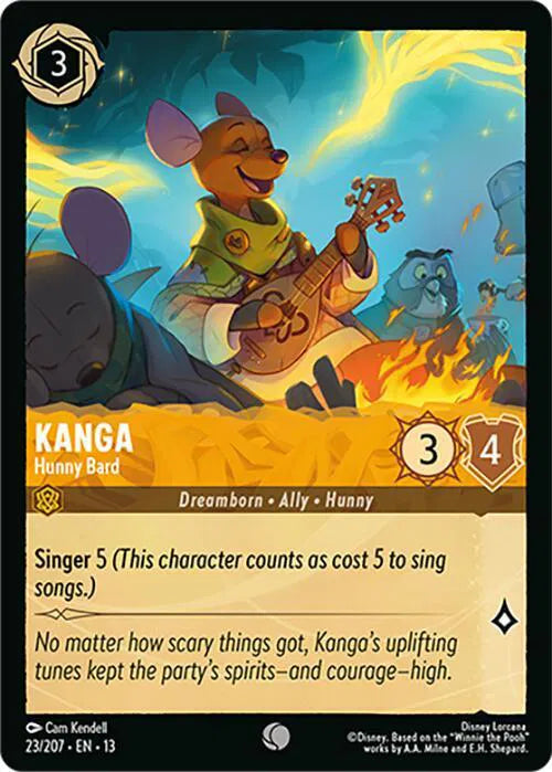 Kanga - Hunny Bard 23/207 · Normal (Attack of the Vine!)
