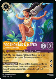 Pocahontas & Meeko - Adventurous Friends 27/207 · Normal (Attack of the Vine!)