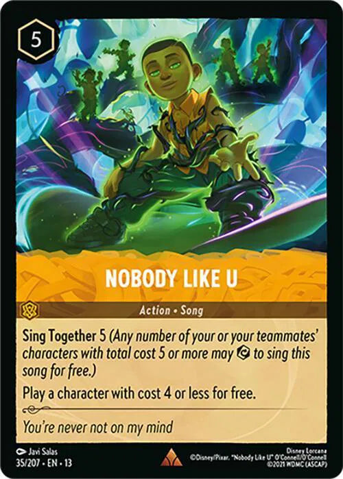Nobody Like U 35/207 · Normal (Attack of the Vine!)