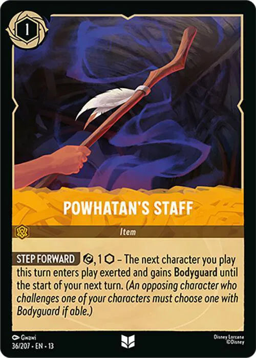 Powhatan's Staff 36/207 · Normal (Attack of the Vine!)