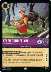 Fflewddur Fflam - Luckless Bard 38/207 · Normal (Attack of the Vine!)