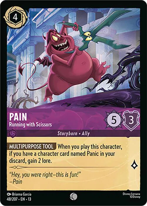 Pain - Running with Scissors 48/207 · Cold Foil (Attack of the Vine!)