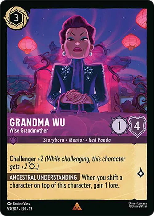 Grandma Wu - Wise Grandmother 53/207 · Normal (Attack of the Vine!)
