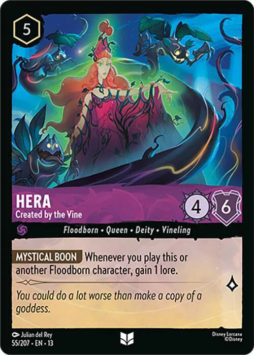 Hera - Created by the Vine 55/207 · Normal (Attack of the Vine!)