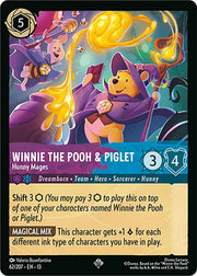 Winnie the Pooh & Piglet - Hunny Mages 62/207 · Normal (Attack of the Vine!)