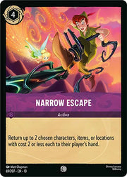 Narrow Escape 69/207 · Cold Foil (Attack of the Vine!)