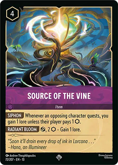 Source of the Vine 72/207 · Normal (Attack of the Vine!)