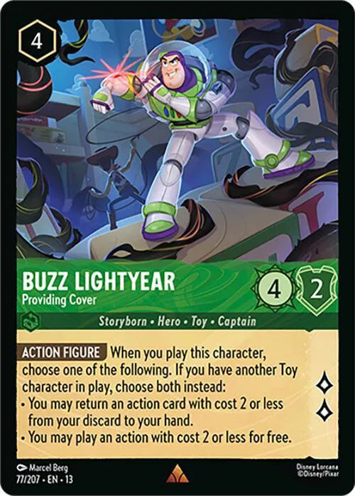 Buzz Lightyear - Providing Cover 77/207 · Normal (Attack of the Vine!)
