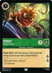 Posey - Vampire Potato 91/207 · Normal (Attack of the Vine!)