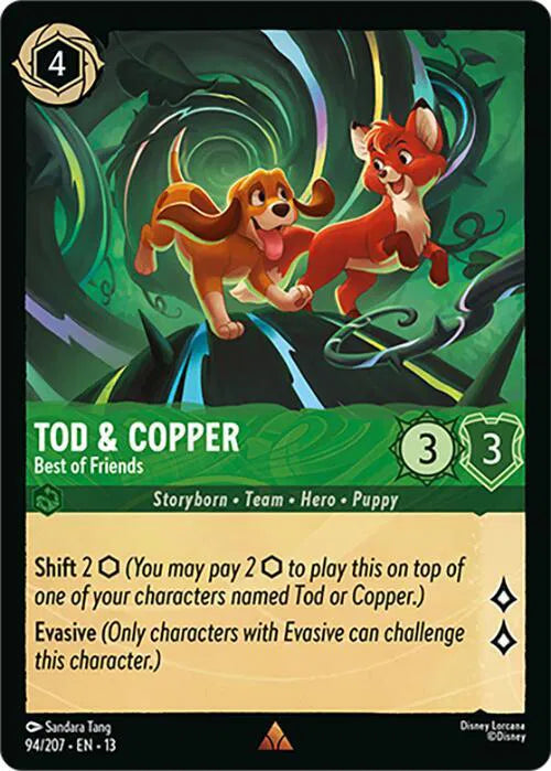 Tod & Copper - Best of Friends 94/207 · Normal (Attack of the Vine!)