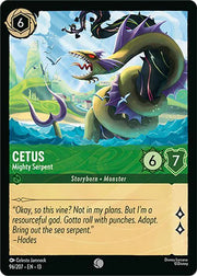 Cetus - Mighty Serpent 96/207 · Normal (Attack of the Vine!)