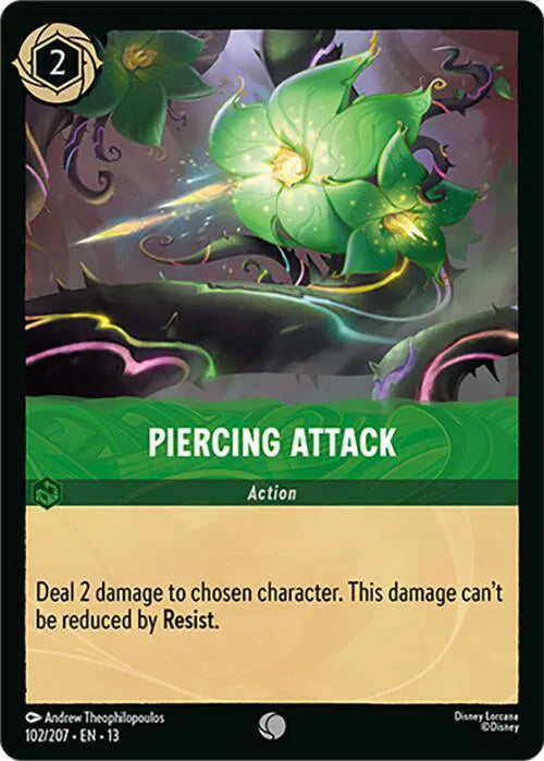 Piercing Attack 102/207 · Normal (Attack of the Vine!)