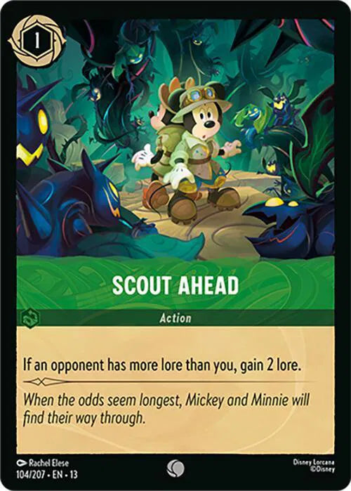 Scout Ahead 104/207 · Cold Foil (Attack of the Vine!)