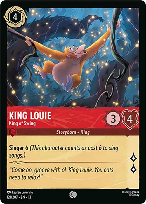 King Louie - King of Swing 121/207 · Normal (Attack of the Vine!)