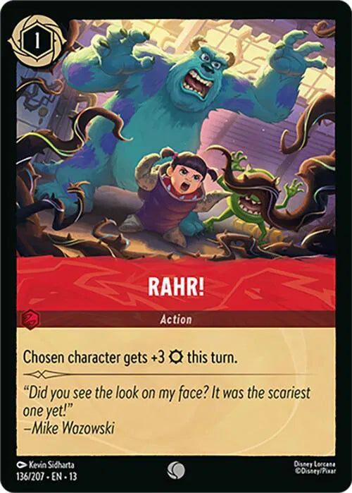 RAHR! 136/207 · Cold Foil (Attack of the Vine!)