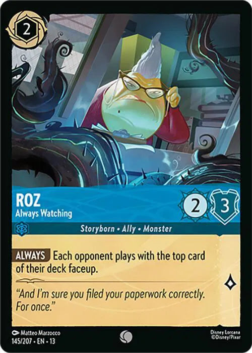 Roz - Always Watching 145/207 · Normal (Attack of the Vine!)