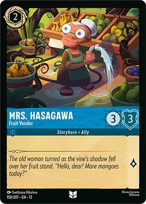 Mrs. Hasagawa - Fruit Vendor 150/207 · Normal (Attack of the Vine!)