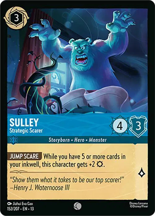 Sulley - Strategic Scarer 152/207 · Normal (Attack of the Vine!)