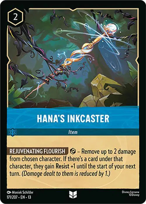 Hana's Inkcaster 171/207 · Normal (Attack of the Vine!)