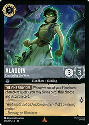 Aladdin - Created by the Vine 177/207 · Cold Foil (Attack of the Vine!)