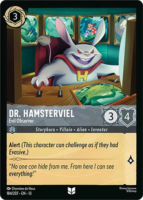 Dr. Hamsterviel - Evil Observer 184/207 · Normal (Attack of the Vine!)