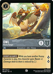 Owl - Hunny Ranger 185/207 · Normal (Attack of the Vine!)