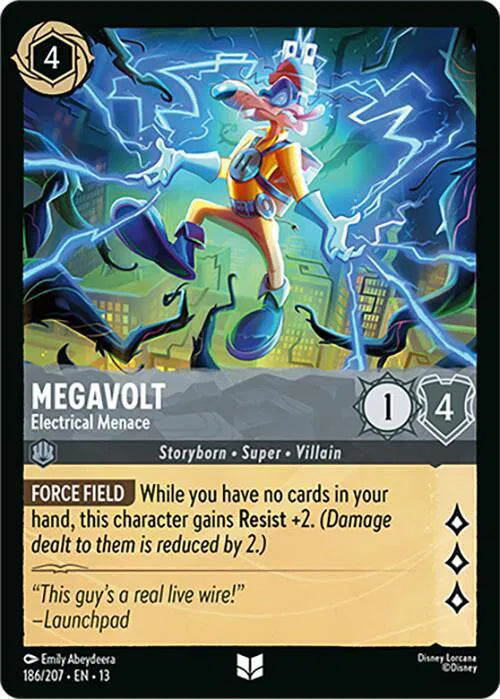 Megavolt - Electrical Menace 186/207 · Normal (Attack of the Vine!)