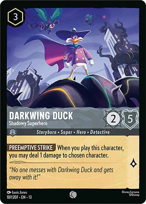 Darkwing Duck - Shadowy Superhero 187/207 · Normal (Attack of the Vine!)
