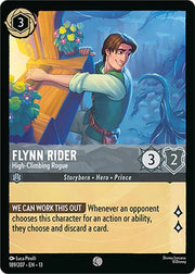 Flynn Rider - High-Climbing Rogue 189/207 · Normal (Attack of the Vine!)