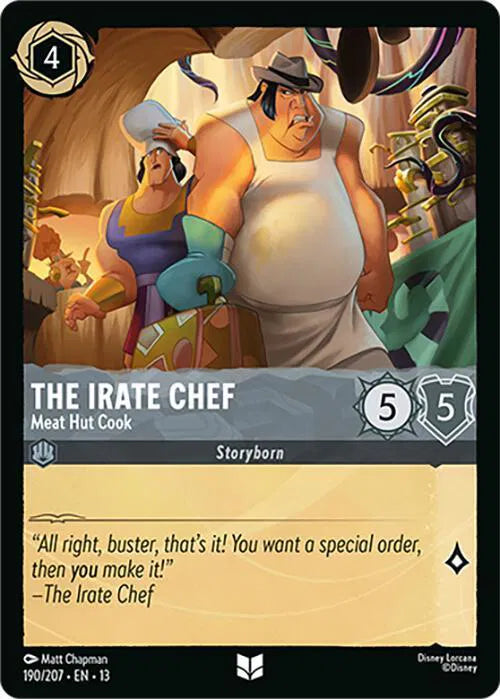 The Irate Chef - Meat Hut Cook 190/207 · Normal (Attack of the Vine!)