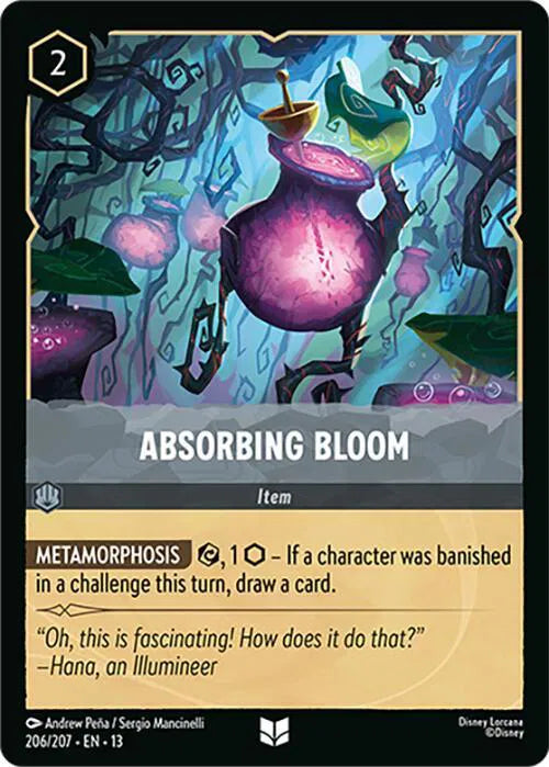 Absorbing Bloom 206/207 · Normal (Attack of the Vine!)