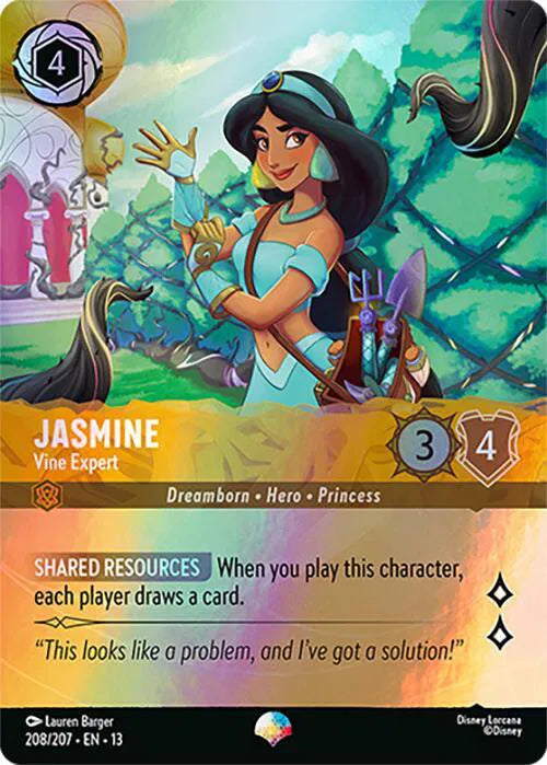 Jasmine - Vine Expert (Epic) 208/207 (Attack of the Vine!)