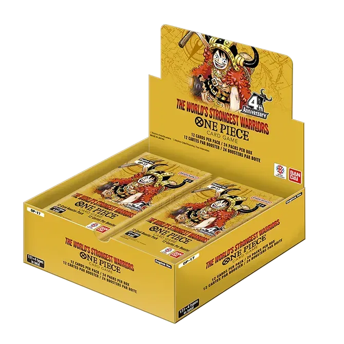 (PRE-ORDER) The World's Strongest Warriors Booster Box · Normal