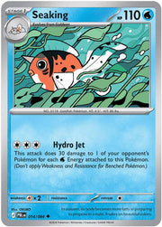Seaking 014/084 · Reverse Holofoil (Pitch Black)