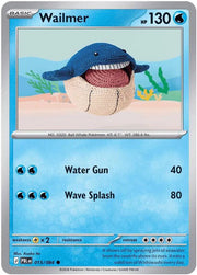 Wailmer 015/084 · Reverse Holofoil (Pitch Black)