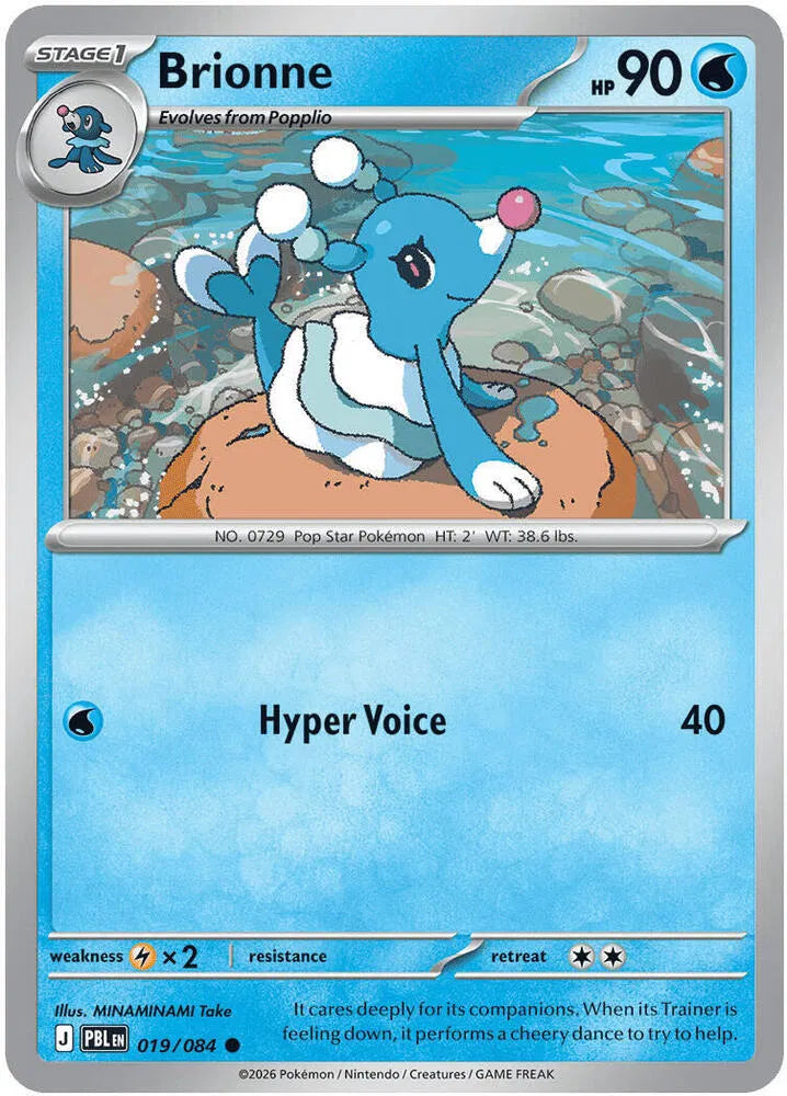 Brionne 019/084 · Reverse Holofoil (Pitch Black)