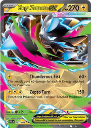 Mega Zeraora ex 027/084 (Pitch Black)