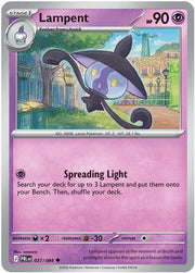 Lampent 037/084 · Reverse Holofoil (Pitch Black)