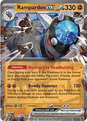 Rampardos ex 045/084 (Pitch Black)