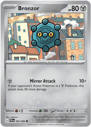 Bronzor 063/084 · Reverse Holofoil (Pitch Black)